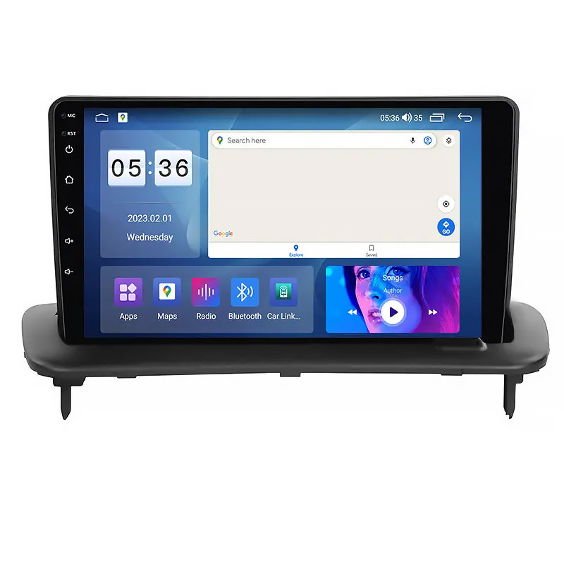 Штатна магнітола 9" Lesko для Volvo C30 I Рестайлінг 2010-2013 4/64Gb CarPlay 4G Wi-Fi GPS Prime Вольво