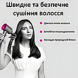 Фен для волос Super Hair Dryer, 1600 Вт, с турбо режимом и ионизацией, фото 3