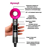 Фен для волос Super Hair Dryer, 1600 Вт, с турбо режимом и ионизацией, фото 4