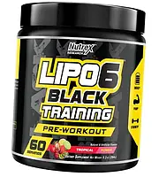 Предтренировочный комплекс (Lipo 6 Black Training Pre-Workout) 264 г со вкусом тропического пунша