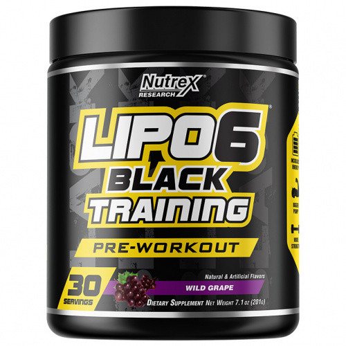 Предтренировочный комплекс (Lipo 6 Black Training Pre-Workout) 264 г со вкусом тропического пунша - фото 3 - id-p2122516568