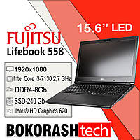 Ноутбук Fujitsu LIFEBOOK E558 15,6" Intel i3-7130 DDR4 8Gb SSD 240 Gb Intel HD Graphics 620