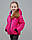 Демісезонна куртка для дівчаток Двостороння, від 98 см до 128 см, фото 3
