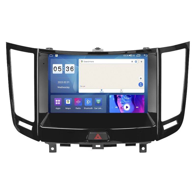 Штатна магнітола 9" Lesko Infiniti G IV 2006-2013 2/32 CP+4G Prime DSP процесор охолодження Інфініті 1 шт.