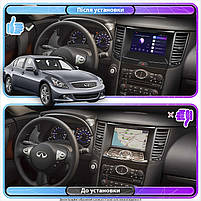 Штатна магнітола 9" Lesko Infiniti G IV 2006-2013 2/32 CP+4G Prime DSP процесор охолодження Інфініті 1 шт., фото 3