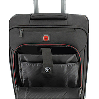 Чемодан на колесах для подорожей Swissbrand Georgia (S) Black (SWB_LBGEO001S), фото 7