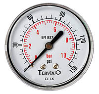 Манометр Tervix Pro Line 63 0-6 бар 1/4" аксіальний