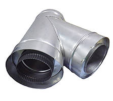 Трійник ізольований 45° 1мм