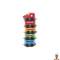 Детский игровой набор "поезд мини", 1 поезд, 4 вагончика, от 3 лет, Технок 9116TXK