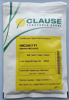 Саміра F1 500 шт Clause Кабачок Насіння (Насіння Кабачок)