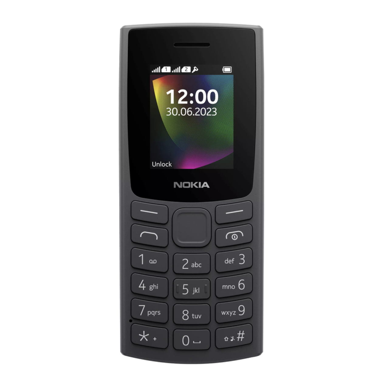 Телефон NOKIA 106 DS 2023 Charcoal