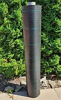 Агротканина чорна 95 г/м² 1.60 х 20 м для мульчування грядок захист від бур'янів агротканина для садових доріжок