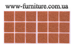 Самоклейка м'яка д/ніжок 20x20 мм