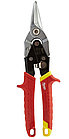 Набір ножиць з металу для роботи з гіпсокартоном MILWAUKEE (3ШТ), фото 4