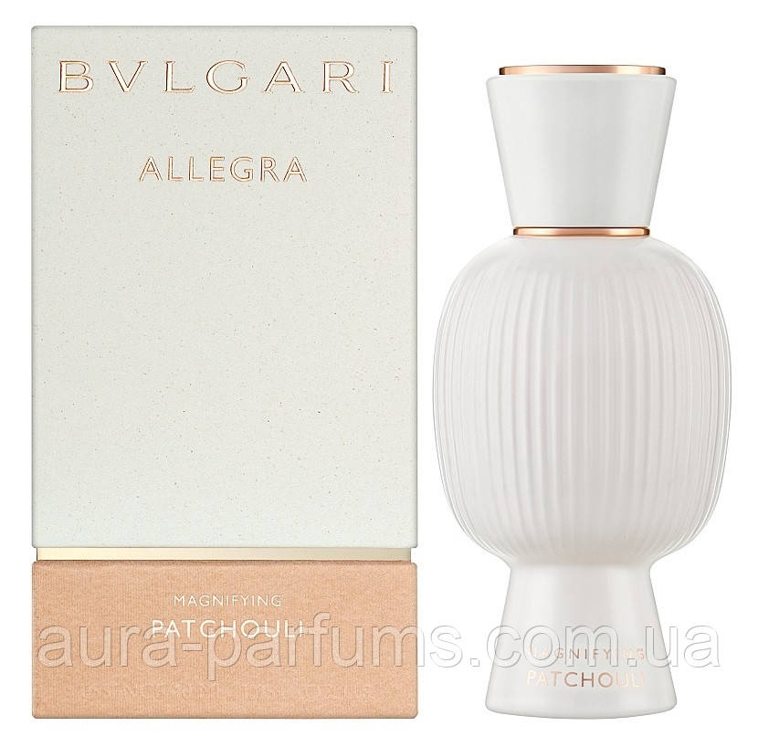 Жіночі парфуми Bvlgari Allegra Magnifying Patchouli Essence (Булгарі Аллегра Магніфінг Пачулі) Парфумована вода 40 ml/мл