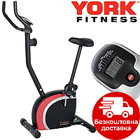 Велотренажер механический York Fitness Performance до 100 кг, 8 уровней нагрузки