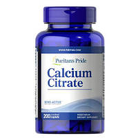 Puritan's Pride Calcium Citrate 200 mg 200 таб