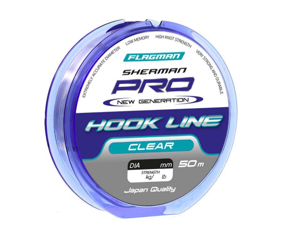Жилка Flagman Sherman Pro Hook Line New Generation 50м 0.230мм