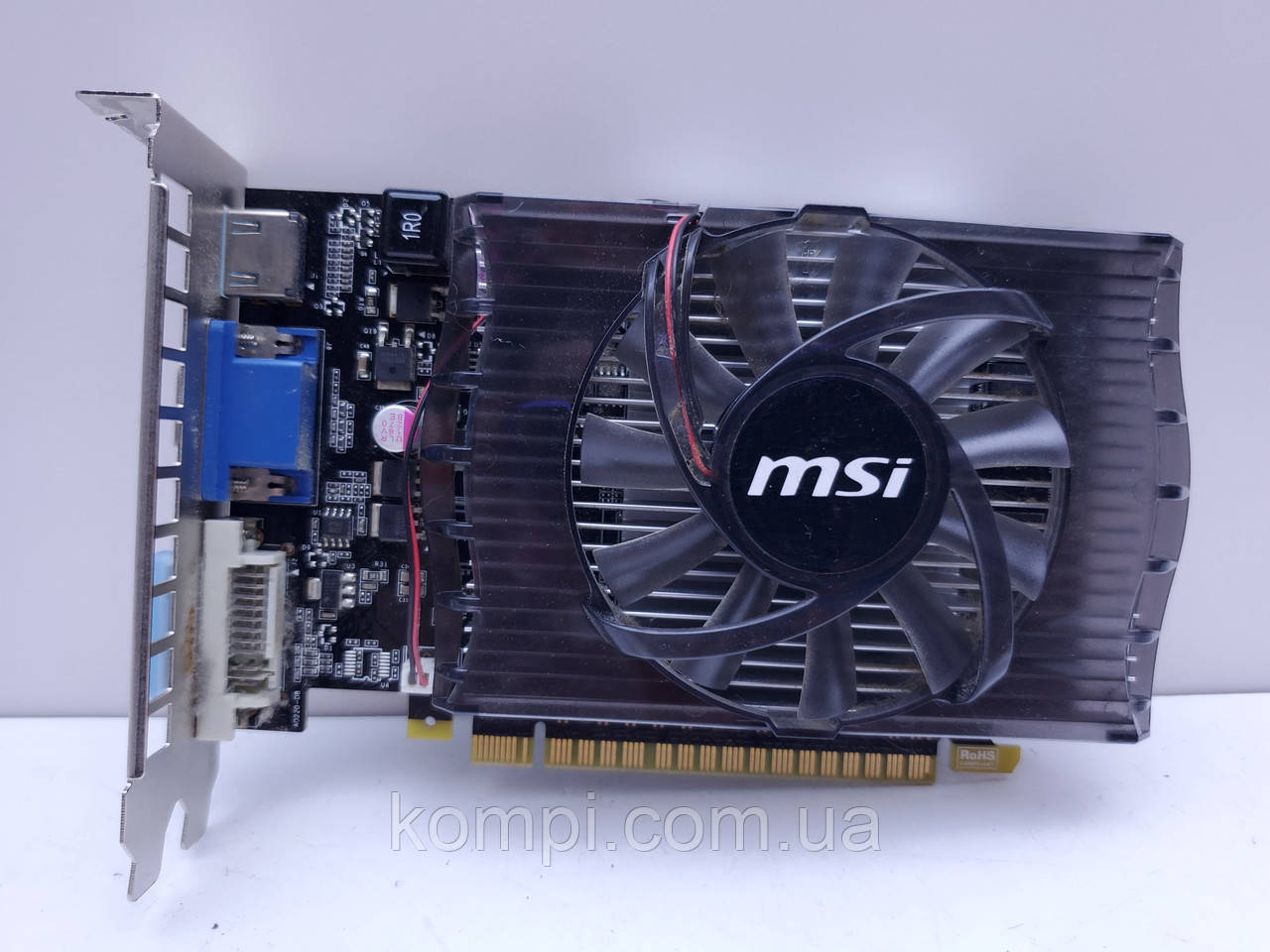 Відеокарта MSI GeForce GT 630 2GB (GDDR3,128 Bit,HDMI,PCI-Ex,Б/у)
