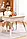 Комплект Poppet Столик Мультивуд 3 в 1 + Стілець + Подушка на стілець + Набір фломастерів (PP-010-G), фото 8