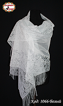 Весільний шарф Аріана (білий), фото 2