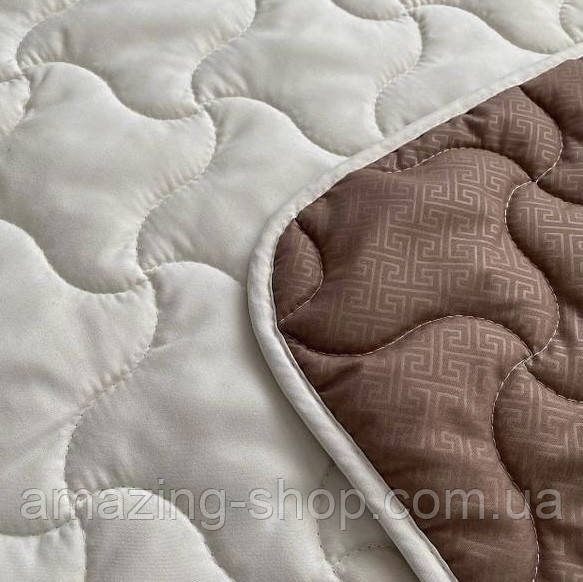 Євро ковдра ODA літня 200х215 см., ОДА Ковдра літня стьобана, наповнювач бавовна - Хлопкопон, фото 1