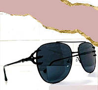 Очки на лето унисекс в виде куриных лап из пластика, солнцезащитные очки мужские овальные от солнца черные