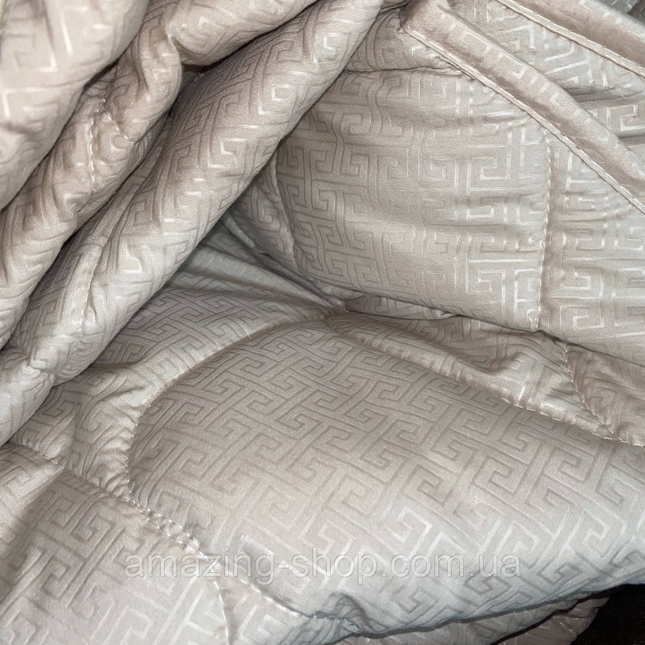 Євро ковдра ODA літня 200х215 см., ОДА Ковдра літня стьобана, наповнювач бавовна - Хлопкопон, фото 1