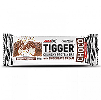 Батончик протеїновий, Tigger Zero Choco Protein Bar - 60g Choco coconut