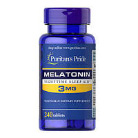 Puritan's Pride Melatonin 3 mg 240 таб. MS