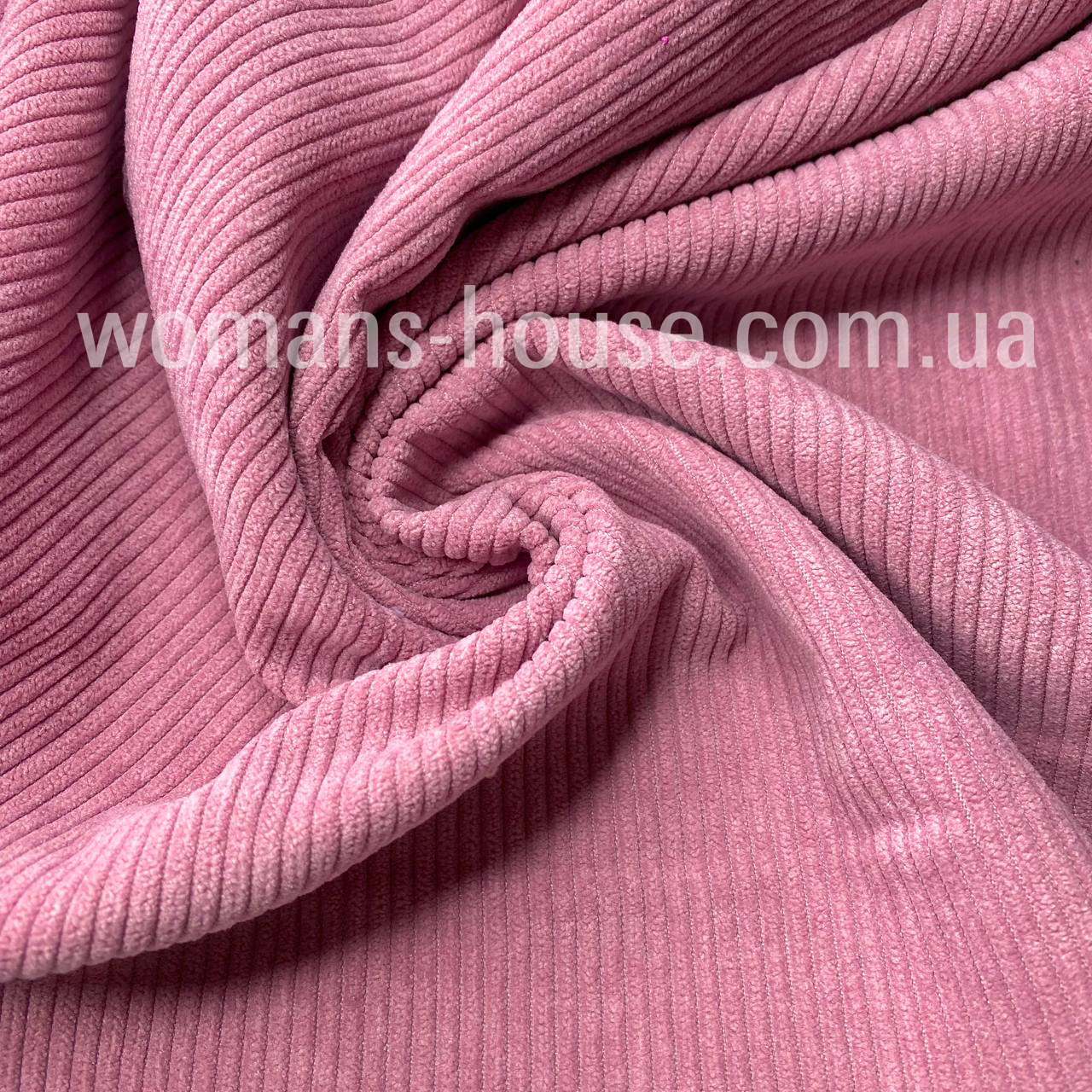 Тканина Вельвет 240 гр/м2 Пудра, фото 1