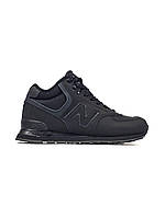 New Balance 574 Mid Black Grey Winter