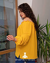 Блуза-вишиванка у великому розмірі Україна Розміри: 48-50, 52-54, 56-58, 60-62, фото 3