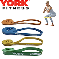 Набор резинок для фитнеса York Fitness 4 шт (5 - 40 кг) латекс