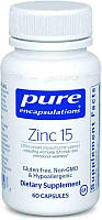 Цинк пиколинат Zinc Pure Encapsulations для поддержки иммунной системы роста и развития зажив ZK, код: 7288013