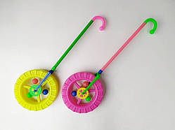 Каталка 1289 Колесо тріскачка на паличці, див. опис