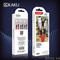 Зарядный кабель для телефона USB-Lightning(Apple) KAKU KSC-100 1.2м 2.8A USB - кабель Кабели зарядки USB
