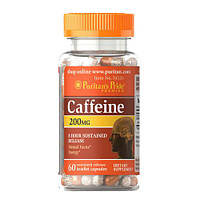 Puritan's Pride Caffeine 200 mg 60 капсул MS