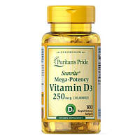 Puritan's Pride Vitamin D3 10,000 IU 100 капсул MS