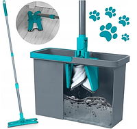 Набор для уборки Beldray Pet Plus+ X-Shape Mop and Bucket Set Швабра + ведро с отжимом