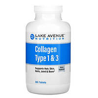 Lake Avenue Hydrolyzed Collagen Type 1 & 3 365 табл MS