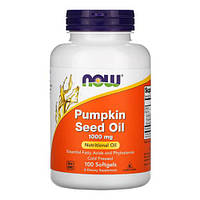 NOW Pumpkin Seed Oil 1000 mg 100 капсул MS