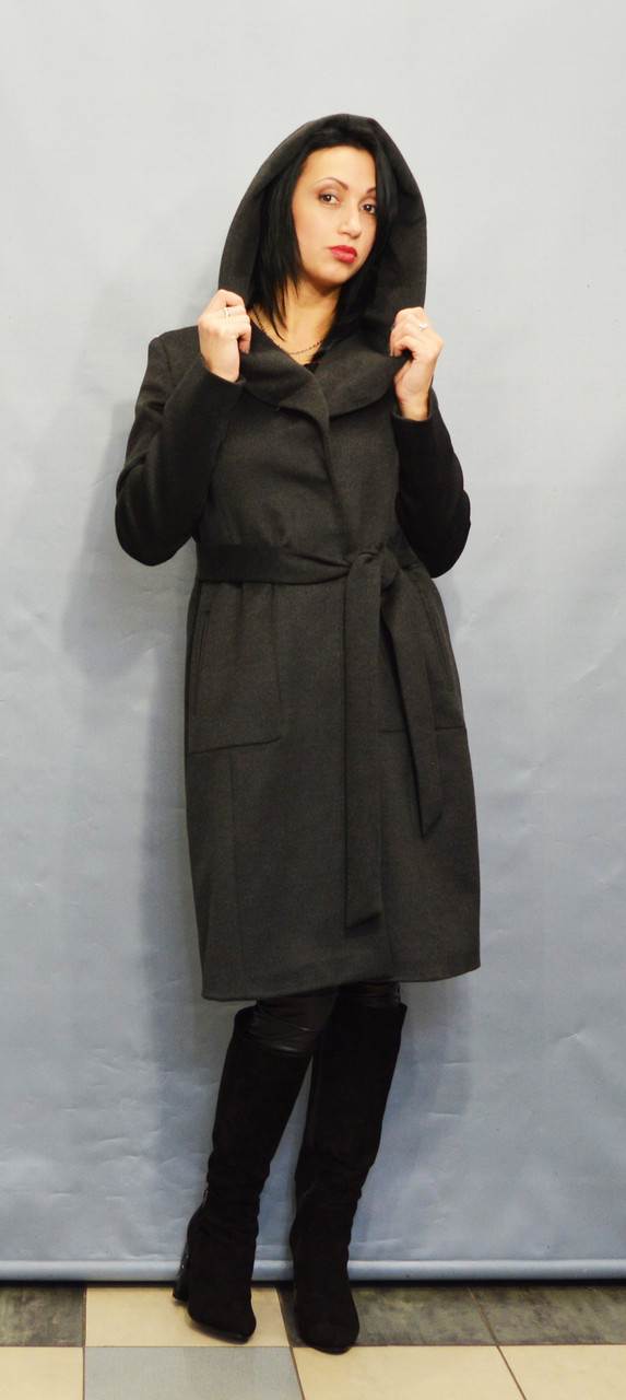 Пальто сіре ICON 60027