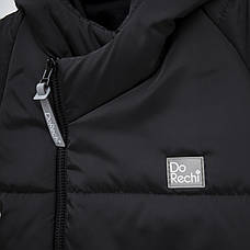 Дитячий демісезонний весняний велюровий комбінезон 0-12 міс с капюшоном для новонародженого  62 68 74 см, фото 5