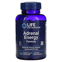 Life Extension Adrenal Energy Formula 60 вегетаріанських капсул MS