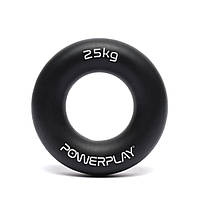 Еспандер кистьовий силіконовий PowerPlay PP-4324 Hand Grip Ring Hard 25 кг. Чорний MS