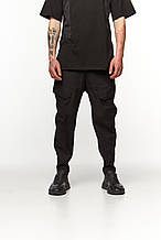 Карго-штани, колір чорний ТУР модель SM-2401 розмір С,М,Л,ХЛ