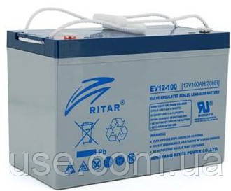 Тяговий акумулятор EV, 100 Ah, ампер годин, 12 V, В, Вольт, для підлогомийних машин