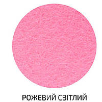 Фетр поделочный (полиэстер) 180г/м2 29,7*42см Rosa Talent A3-H0**_розовая светлая