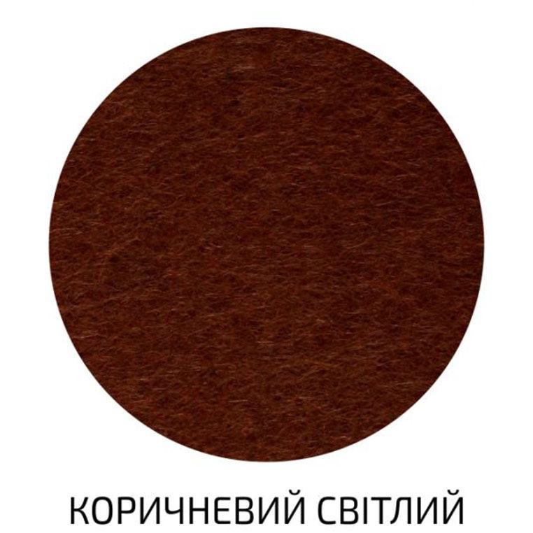 Фетр поділочний (поліестер) 180г/м2 29,7*42см Rosa Talent A3-H0**_коричневый светлый